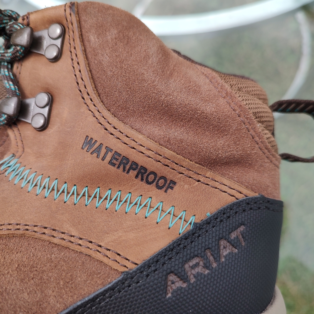 Ariat Tan and Black Waterproof Hiking Boots